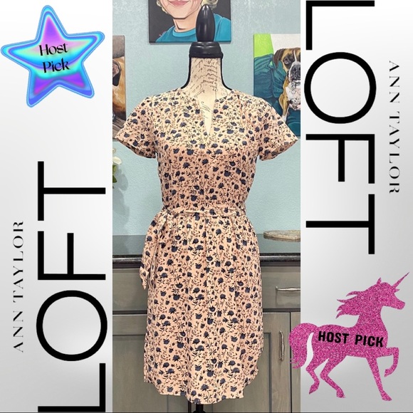 LOFT Dresses & Skirts - 💖 HOST PICK X 2🦄 Ann Taylor | LOFT | Midi Dress | NWT | XS